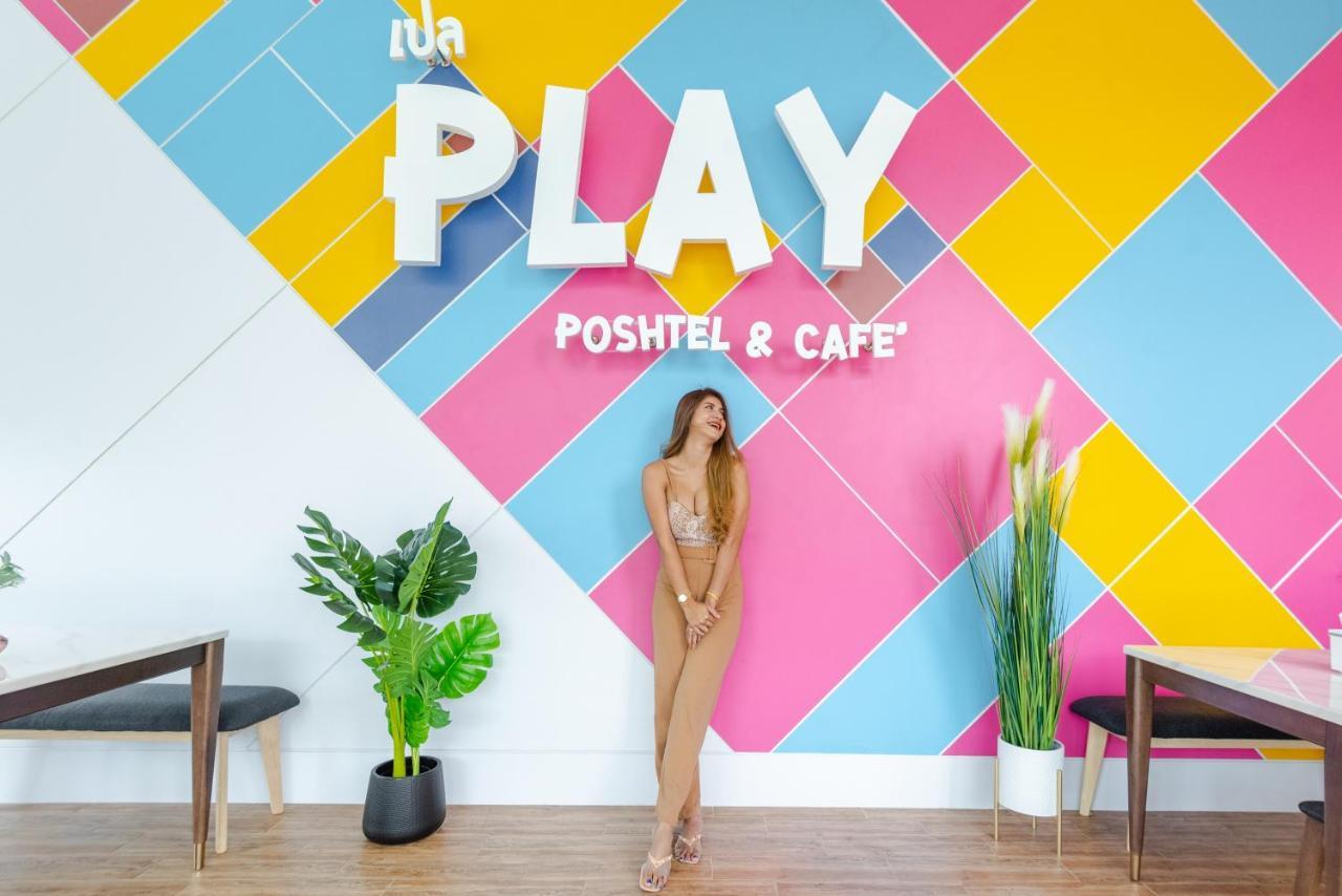 Play Poshtel & Cafe' Hotell Krabi town Eksteriør bilde